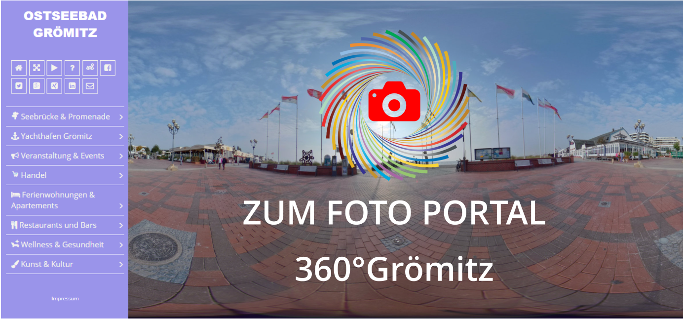 Groemitz Panoramafoto Portal